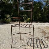 Salon de jardin en fer forgé