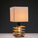 Table lamp with Murano glass base 1960s