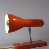 70s metal wall lamp, adjustable