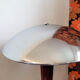 Mushroom table lamp called "liner" 80s