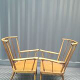 Bauman bar chair duo