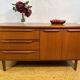 Mid Century Retro Vintage J.S. Sakol Teak Sideboard – 1960s–1970s  Scandina