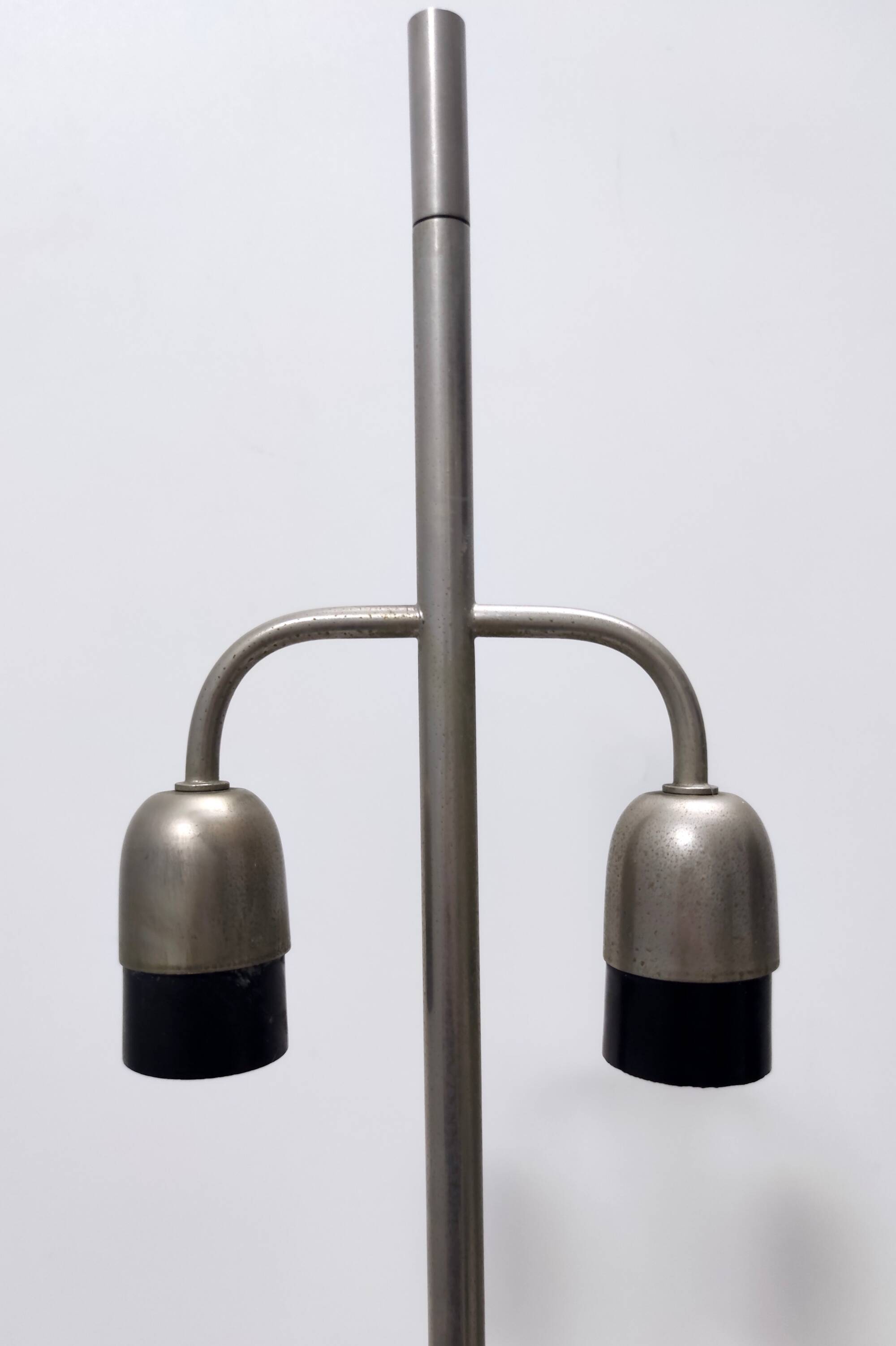 Engraved Ceramic Table Lamp "Siviglia" by Aldo Londi for Bitossi, Italy