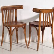 Chaises de bistrot anciennes (vers 1920). Ensemble de 6 pièces #1