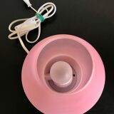 Paire de lampes champignon en verre