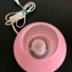 Paire de lampes champignon en verre