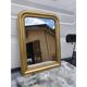 Miroir 19ème bois et stuc doré