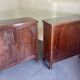 Pair of Louis XVI style mahogany sideboards