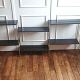 Vintage modular string wall shelf