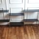 Vintage modular string wall shelf