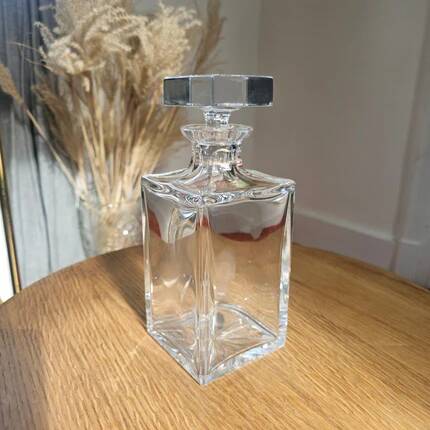 Crystal whisky carafe Atlantis Portugal - Austin Vintage model