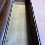 Commode large en acajou