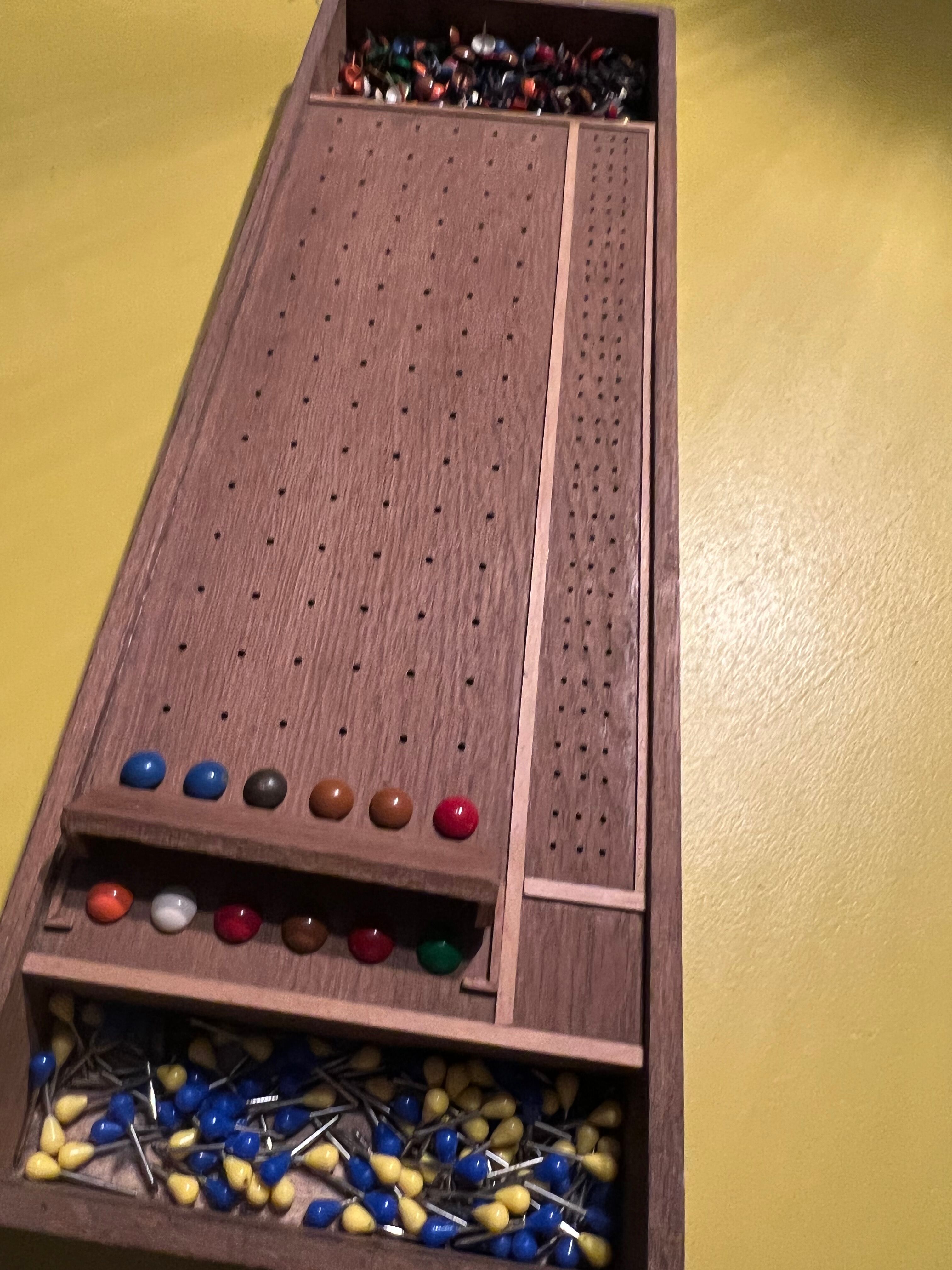 Rare, vintage Master Mind wood game