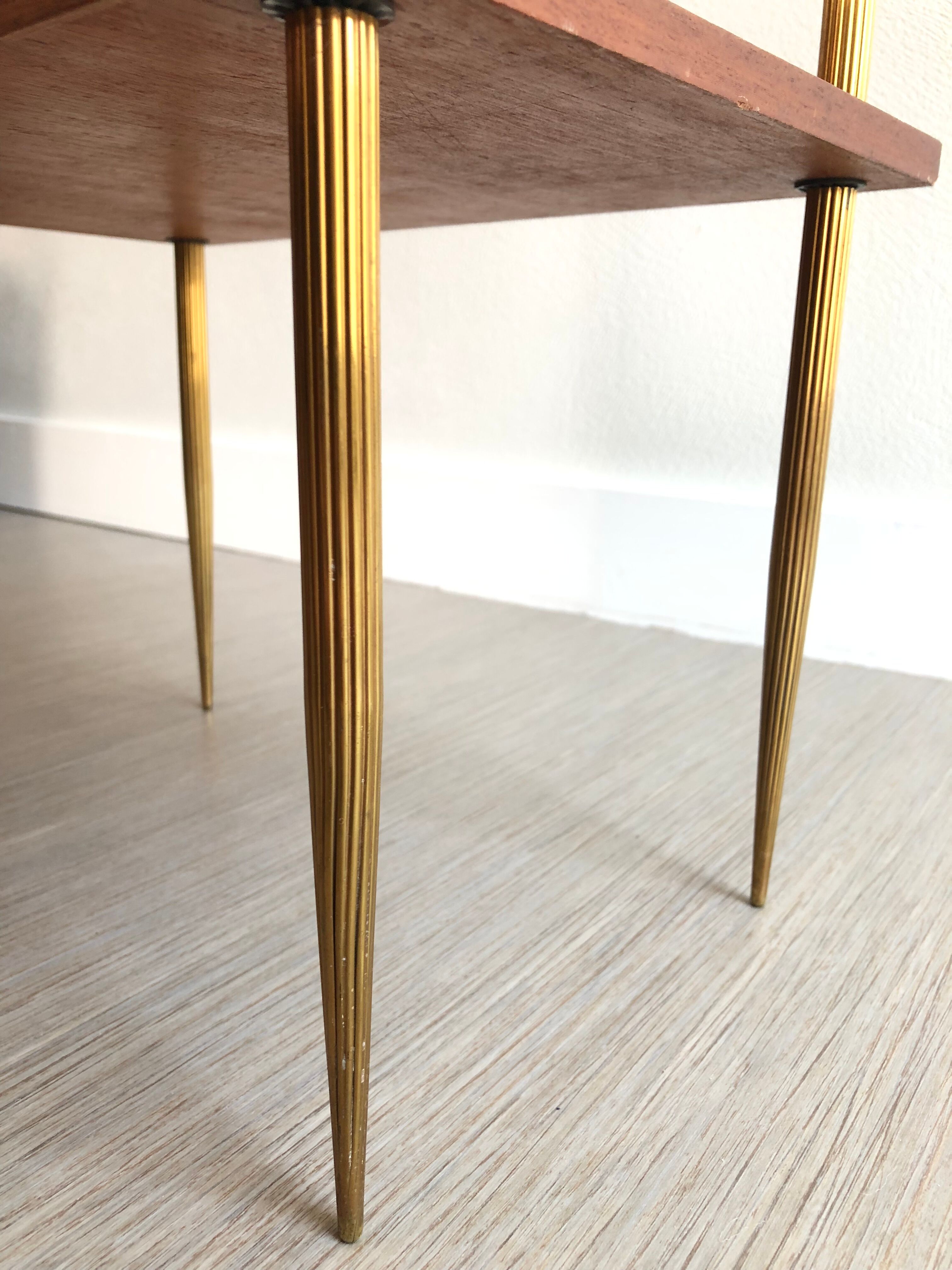 Vintage brass reading light