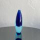 Blue Sommerso Vase by Flavio Poli for Seguso, Murano, Italy, 1960s