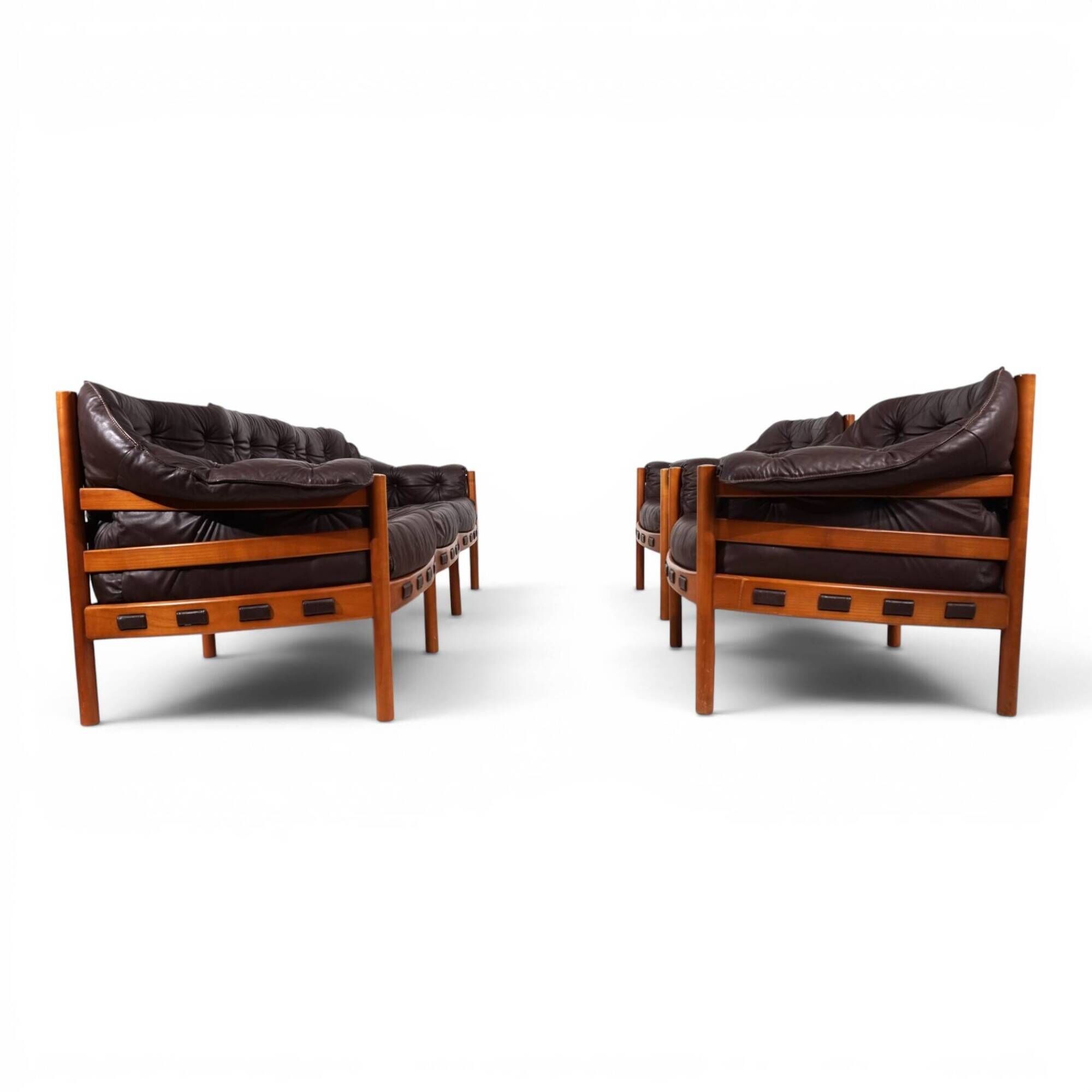 Coja Living Room Set by Sven Ellekaer – 3-Seater Sofa and 2 Lounge Chairs i