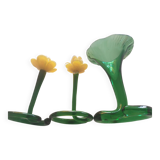 Bougoirs fleurs