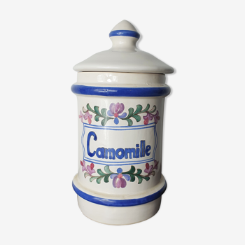 Pharmacy pot "camomille"