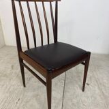 Chaises de salle à manger scandinaves, années 1960, Ensemble de 3