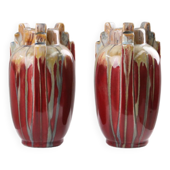 Set of Art Deco ceramic vases 1930