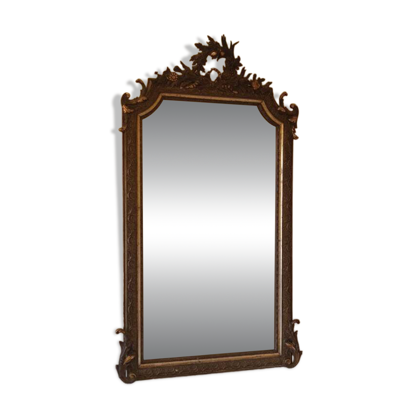 Large antique mirror