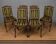 Suite de six chaises d’époque Charles X, en palissandre finement marqueté