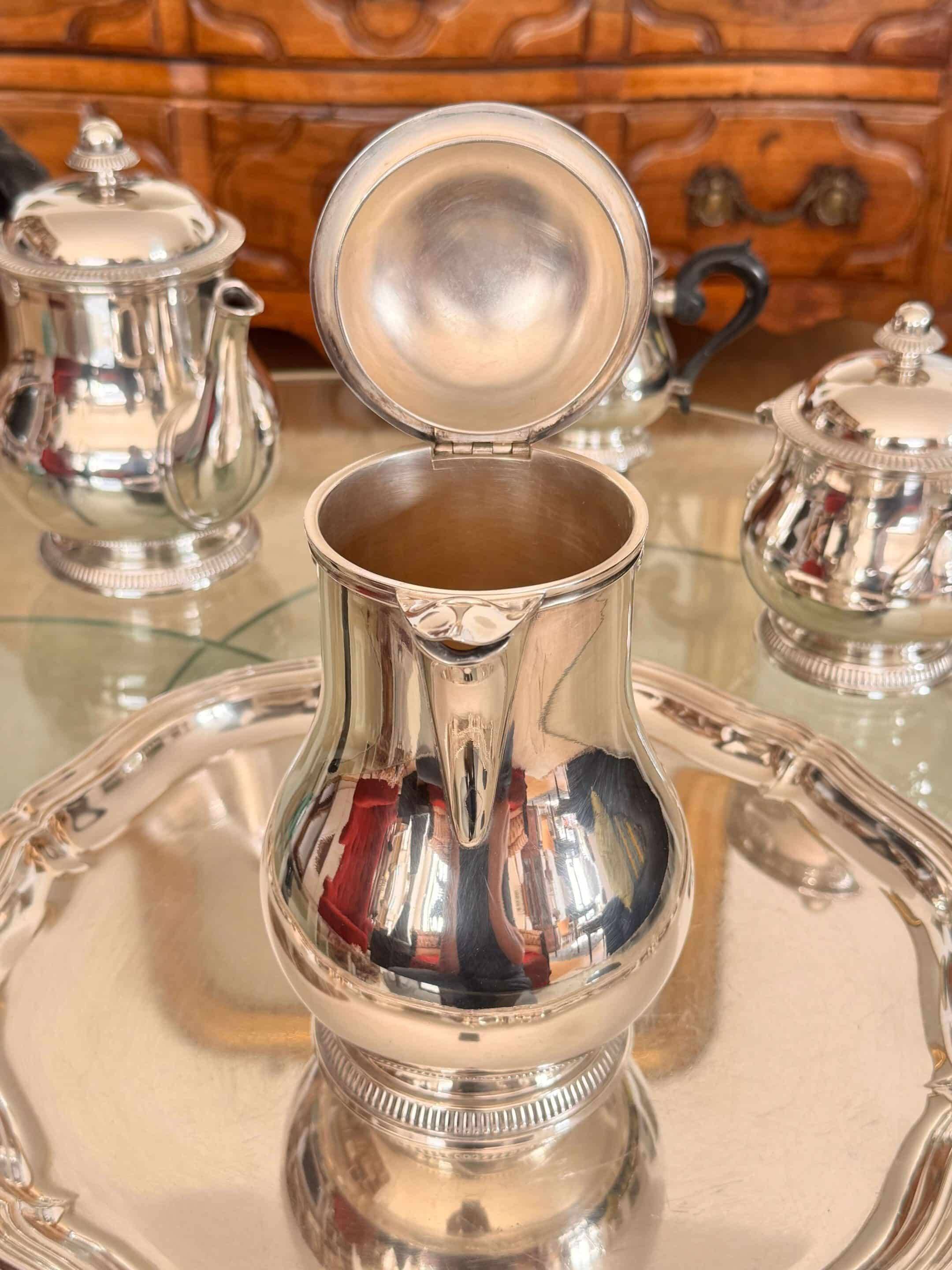 Antique Ercuis tea and coffee set from the 1960s