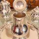 Antique Ercuis tea and coffee set from the 1960s