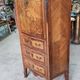 Small antique rosewood secretary with marble top ref je