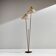Lampadaire en laiton par rupert nikoll (mk9328)