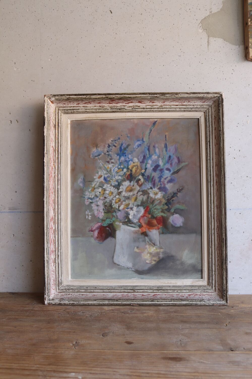 Bouquet of wildflowers painting