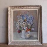 Bouquet of wildflowers painting