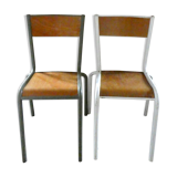 Pair of school chairs Mullca 510