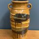 Xl Scheurich vase brown model 220-44 1970s