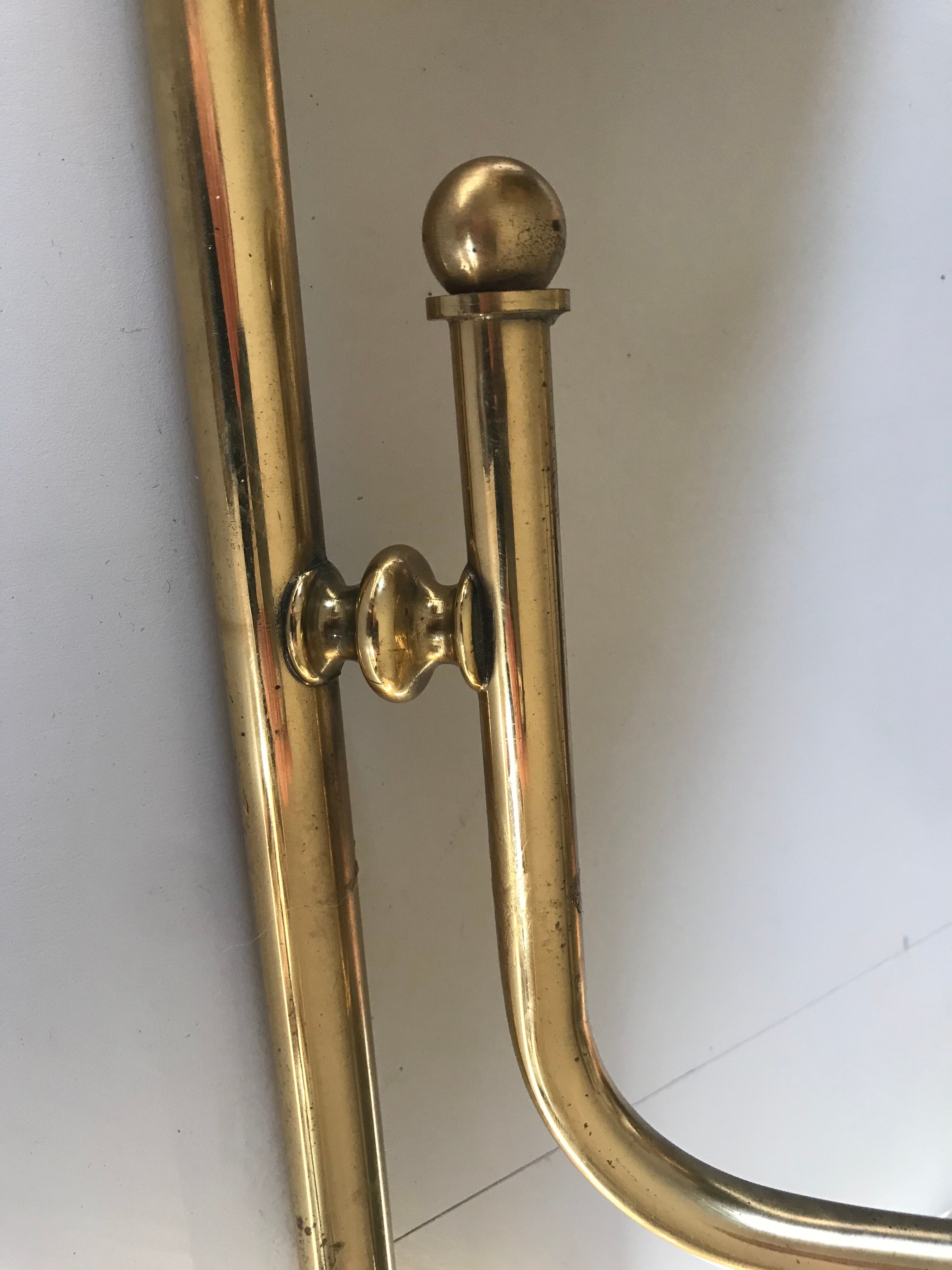 Vintage brass plafon