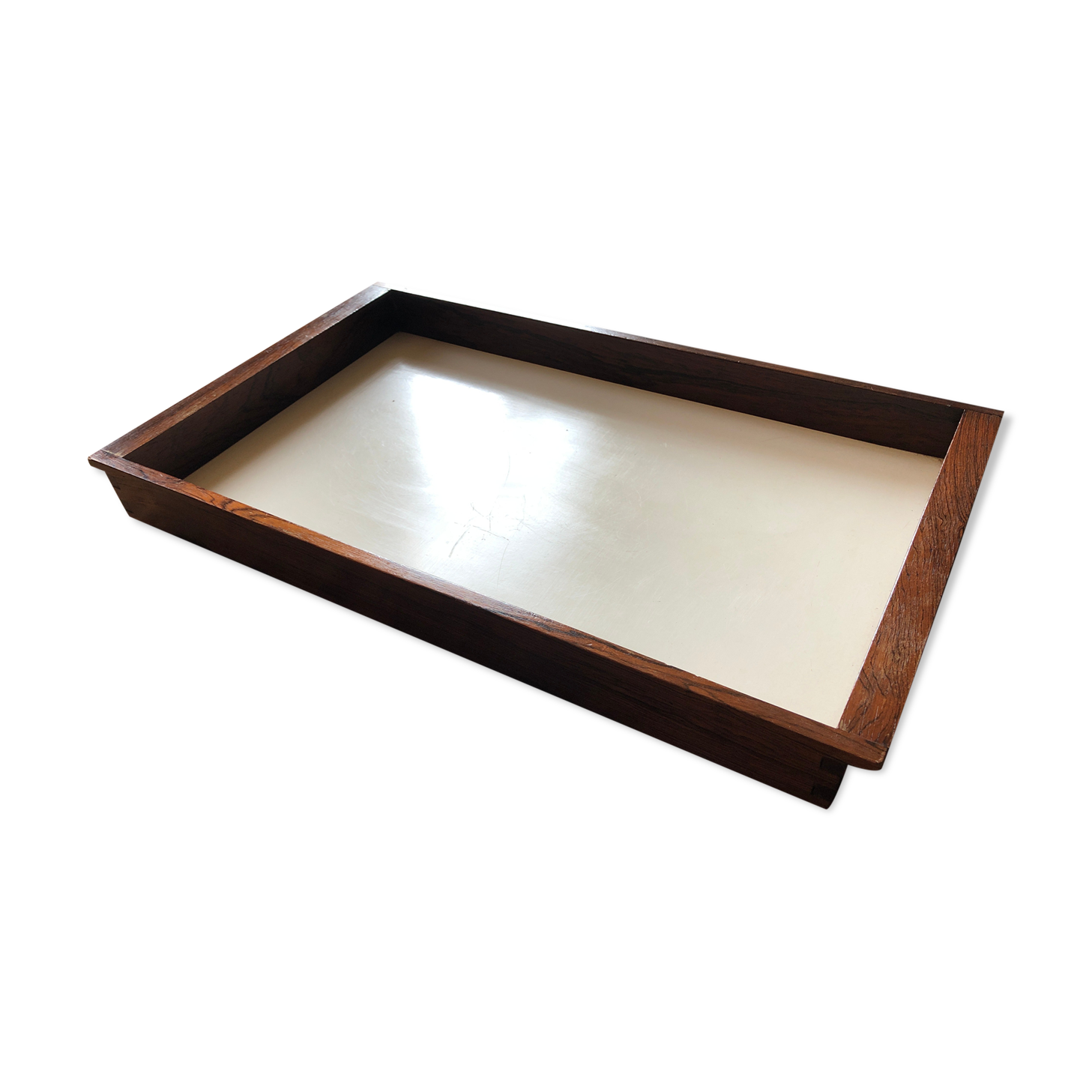Rosewood serving tray circa 1950