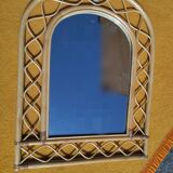 Bamboo arch mirror