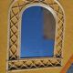 Bamboo arch mirror