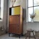 Modernist teak secretary desk, 1950s