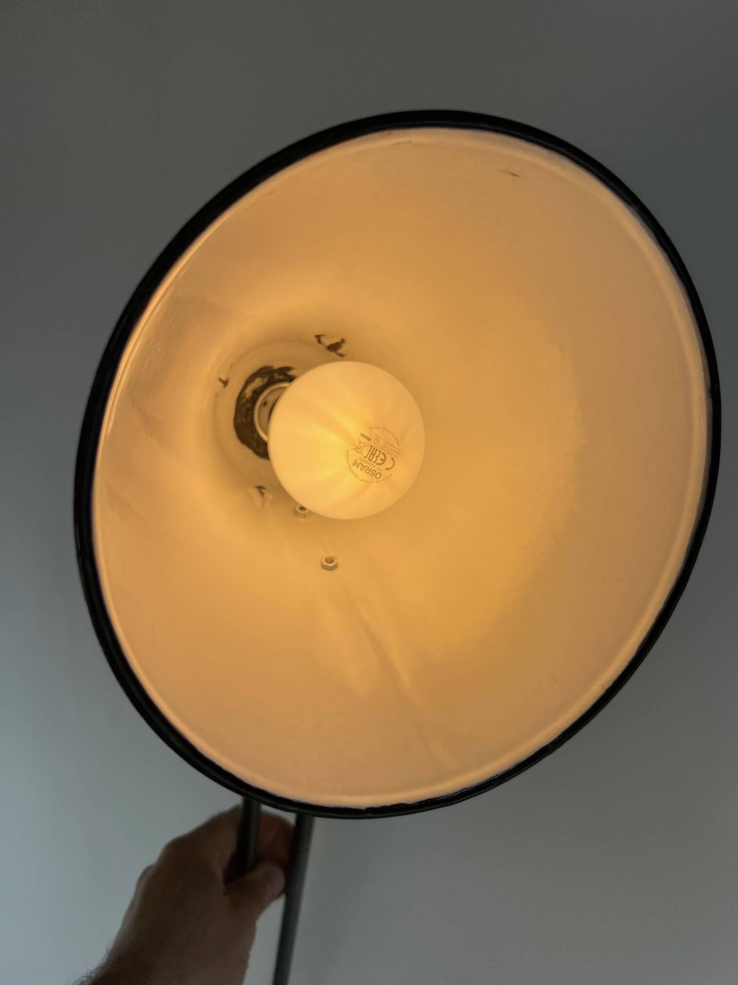 Lampe atelier mecanique 3 et 6 rotules 140 cm