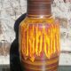 Large glazed ceramic vase Vintage Saint Clement 60s/70s
