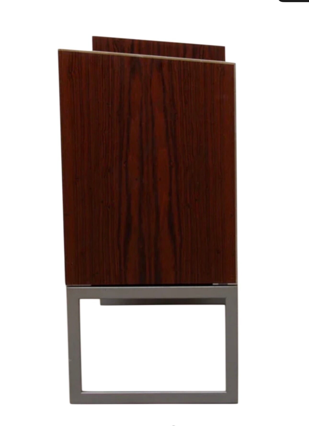 Modernist console design from the 1980s.