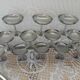 12 ice cream cups + stainless steel tray Guy Degrenne