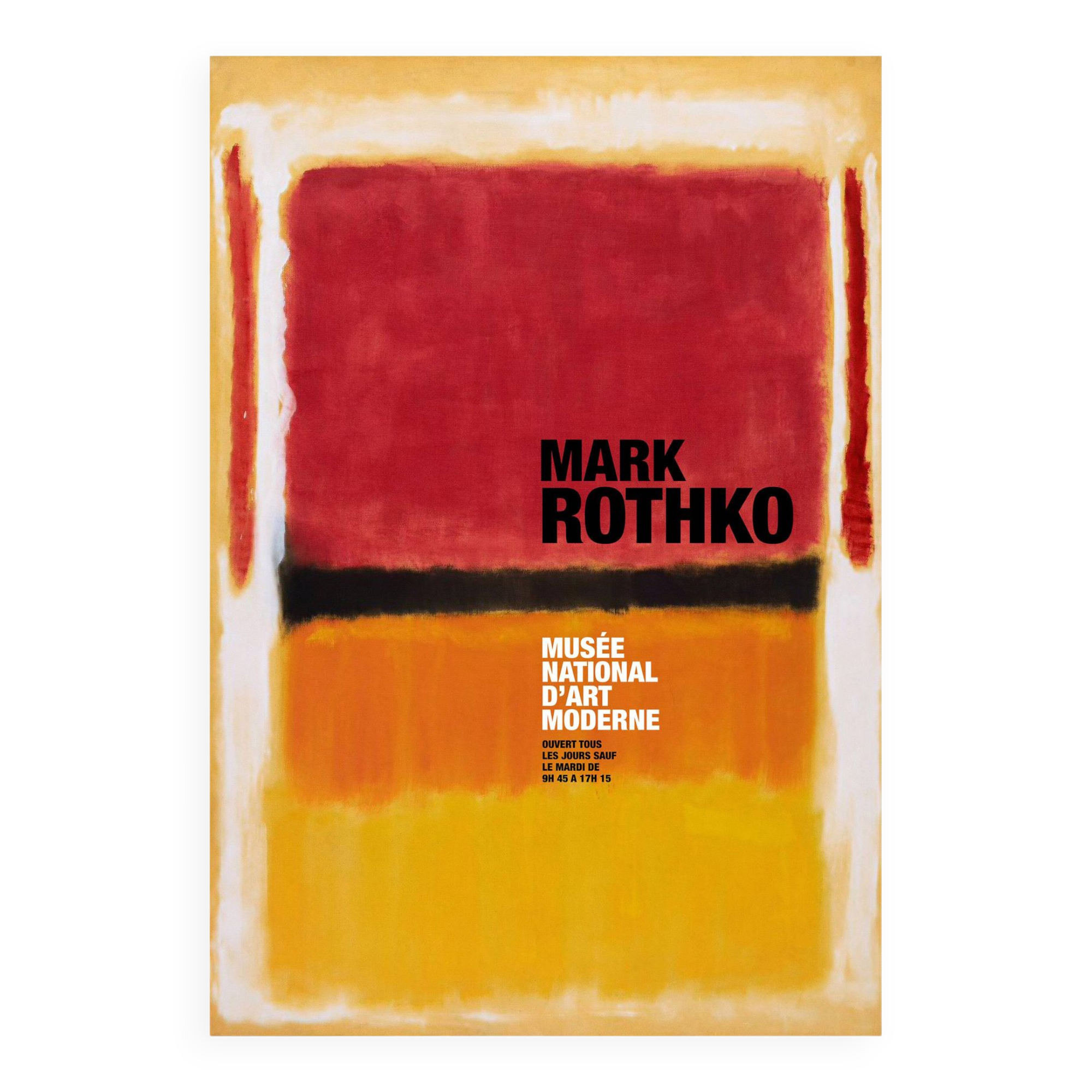 MARK ROTHKO exhibition poster