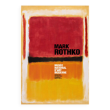 Affiche d'exposition MARK ROTHKO