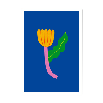 Illustration Une tulipe