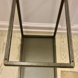 Design waxed concrete coffee table in perfect condition