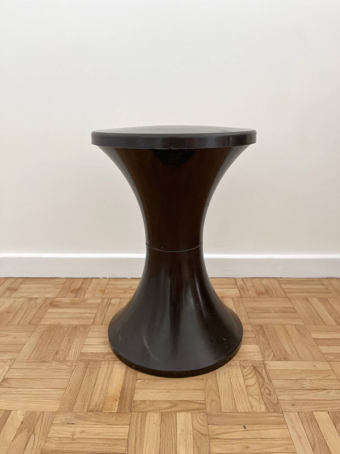 Vintage brown Tam Tam stool Stamp