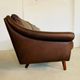 Vintage Danish mid-century retro Aage Christiansen (Matador) leather sofa 60s