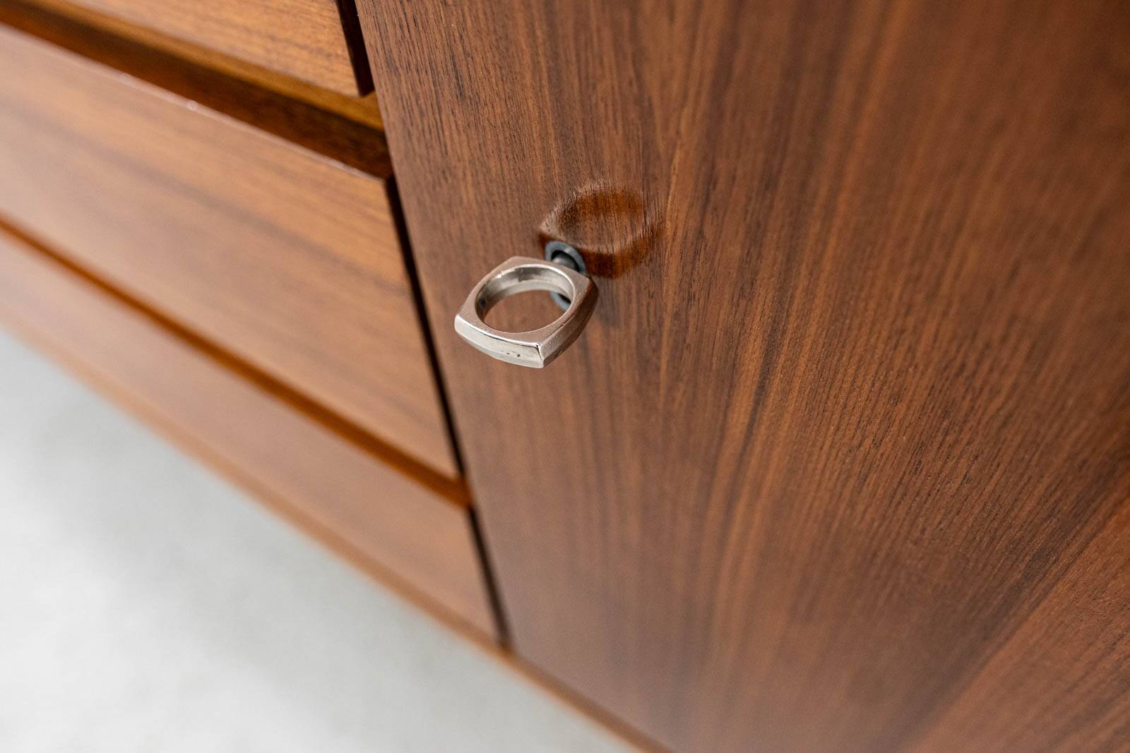 Vintage long Sideboard by SFM, Poland, 1970s